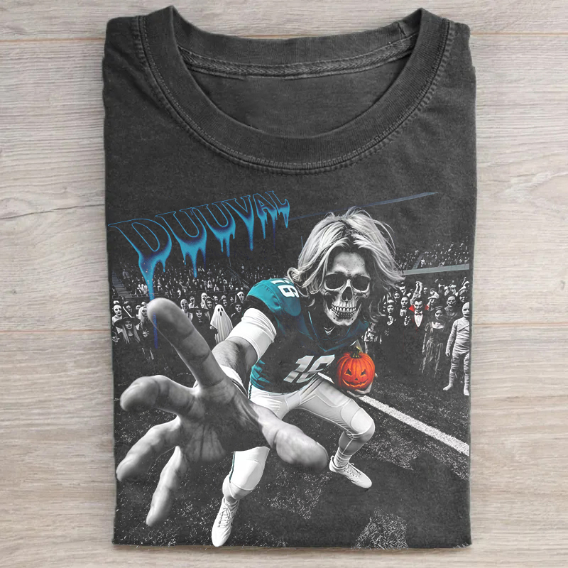  Jacksonville Halloween Football T-Shirt