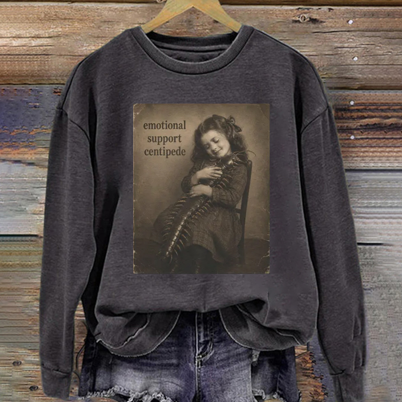 Emotional Support Centipede Sweatshirt