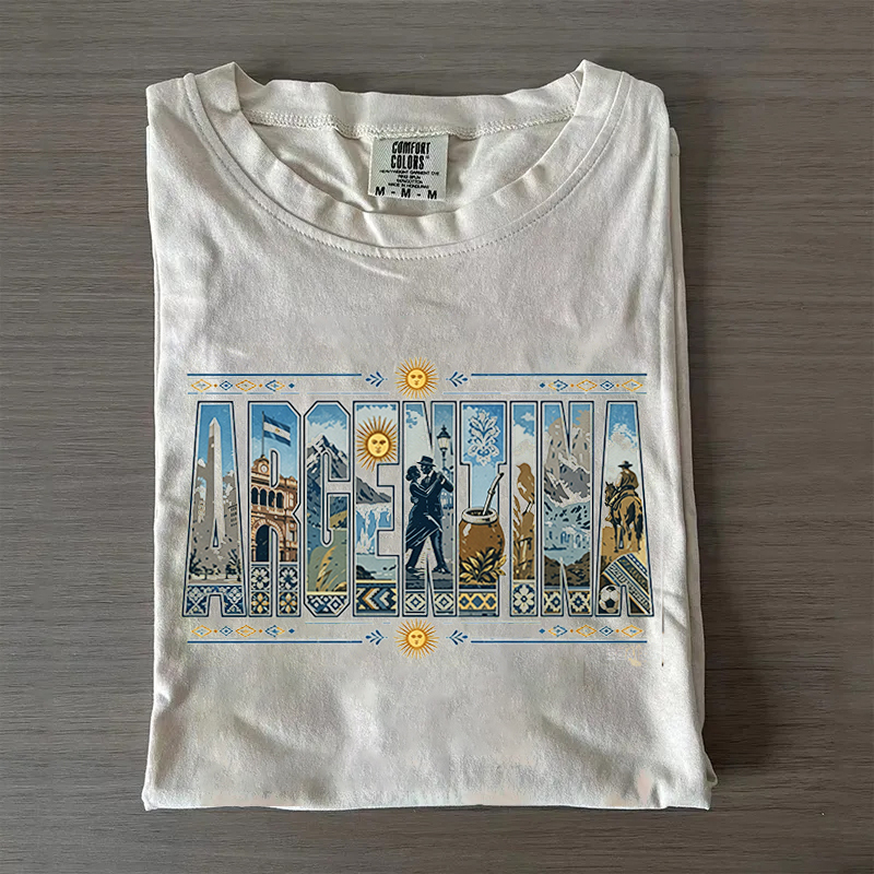 Football Argentina Team T shirt