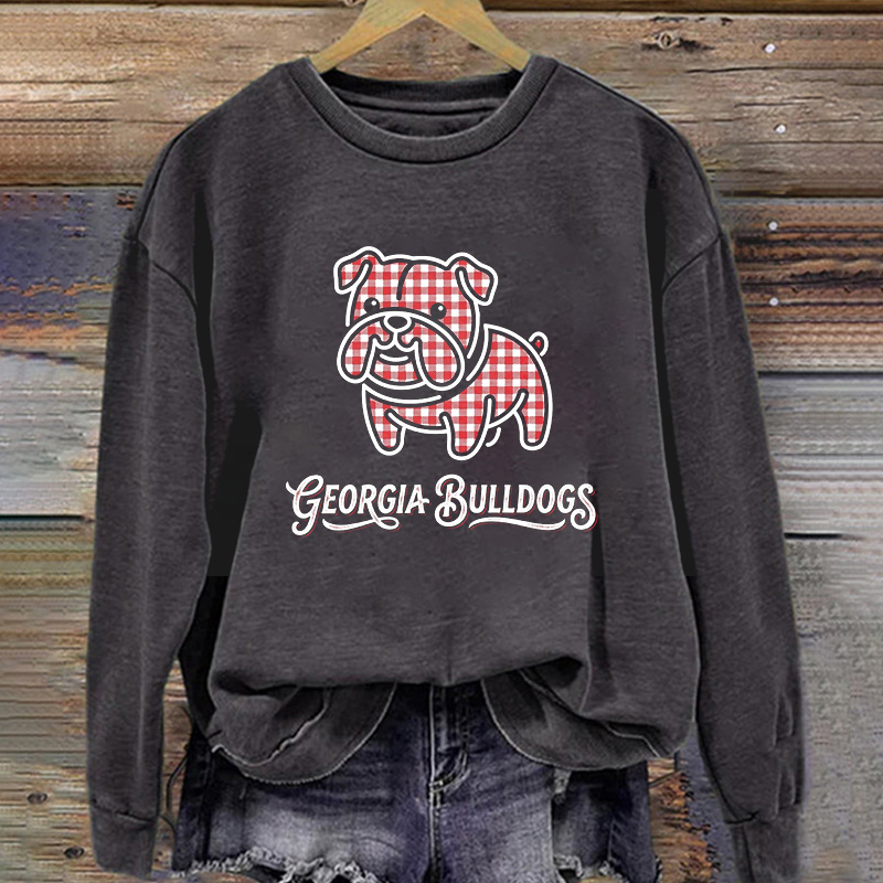 Georgia Dawgs Vintage cute Sweatshirt