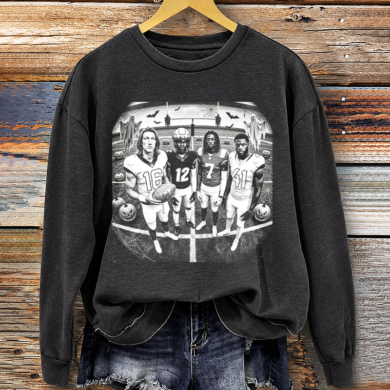  Jacksonville look at you Halloween Football Sweatshirt