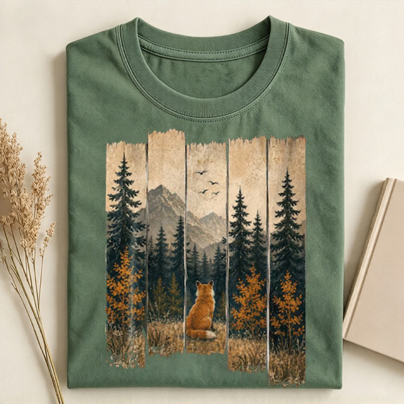 Fox Mountain Autumn Shirt