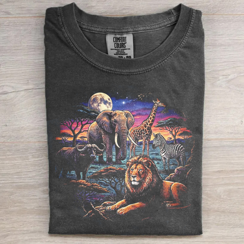 Vintage Wildlife Nostalgia T-shirt