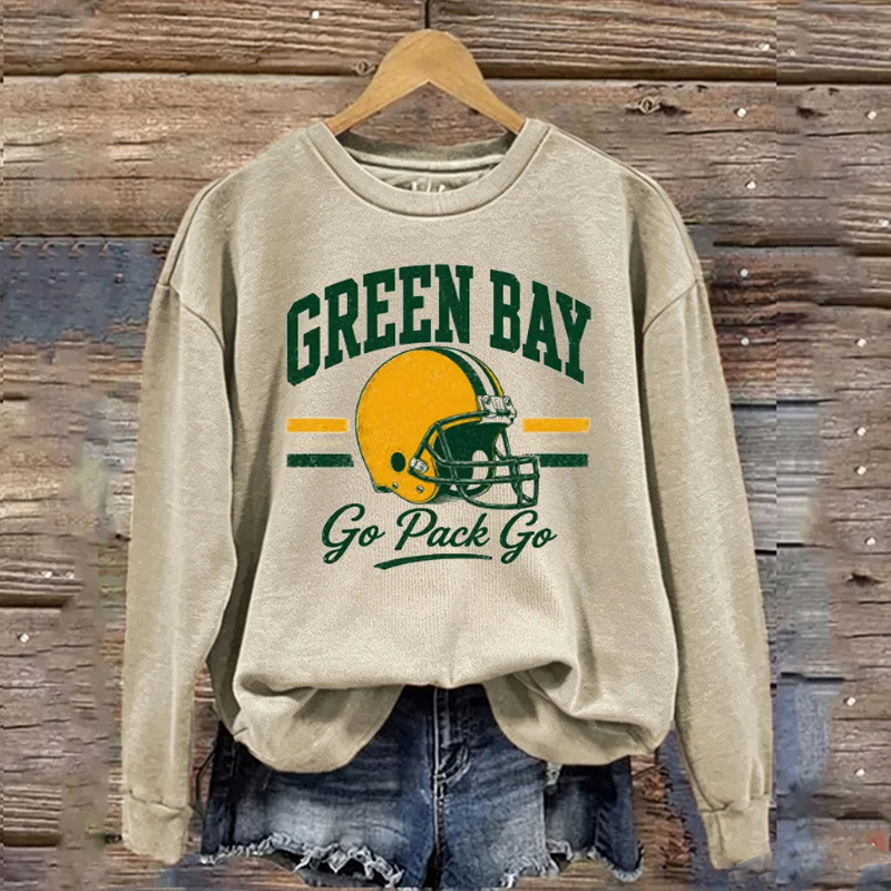 Green Bay Football Crewneck Sweatshirt
