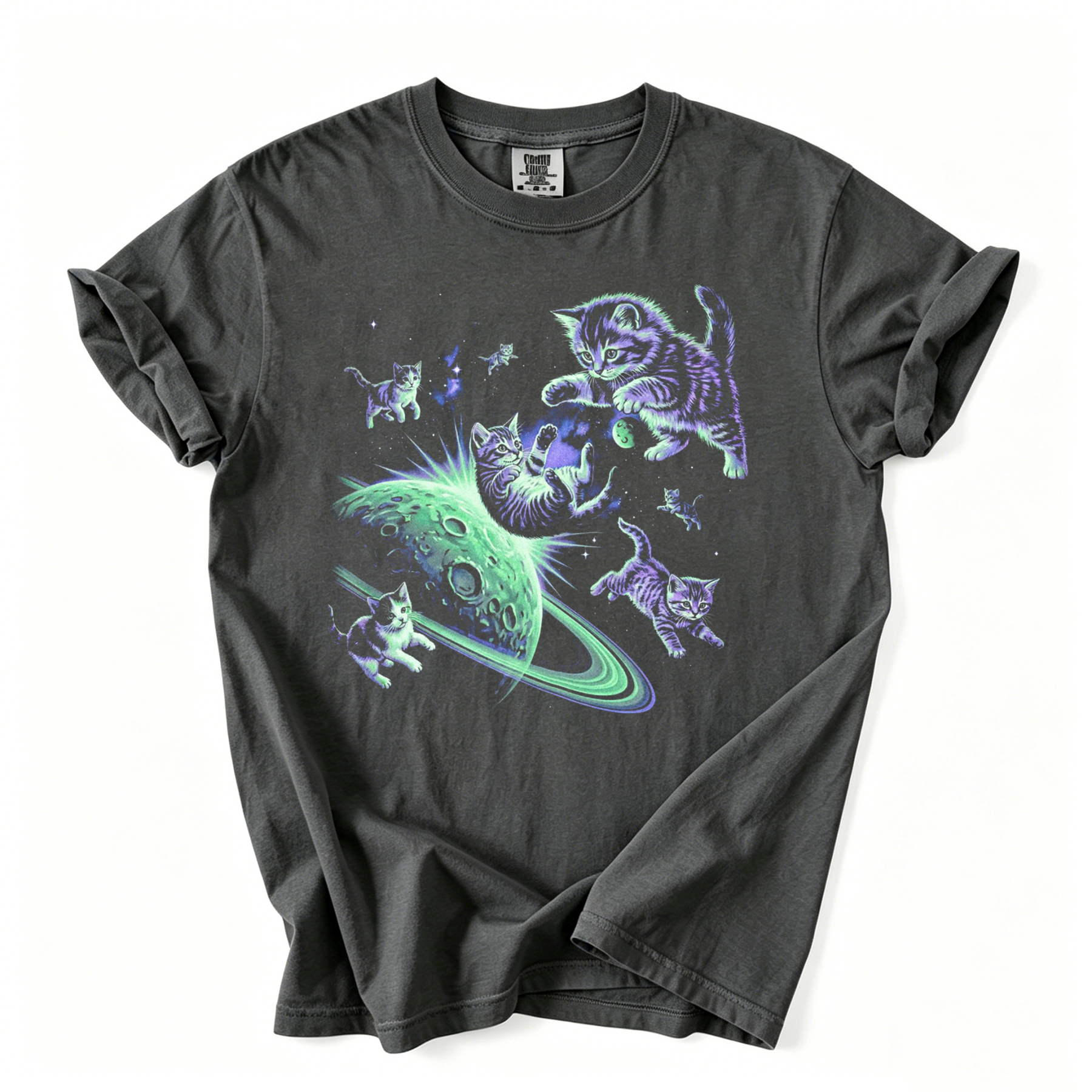 Funny Astronaut Cats T-shirt