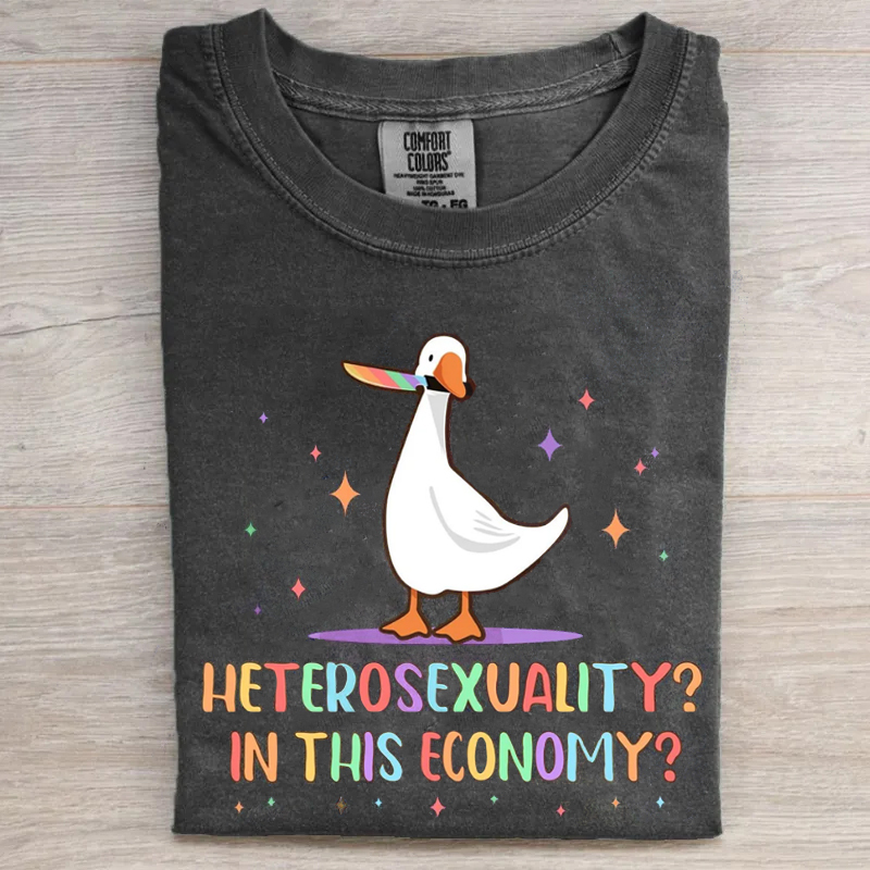 Heterosexuality In This Economy T-shirt