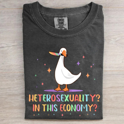 Heterosexuality In This Economy T-shirt