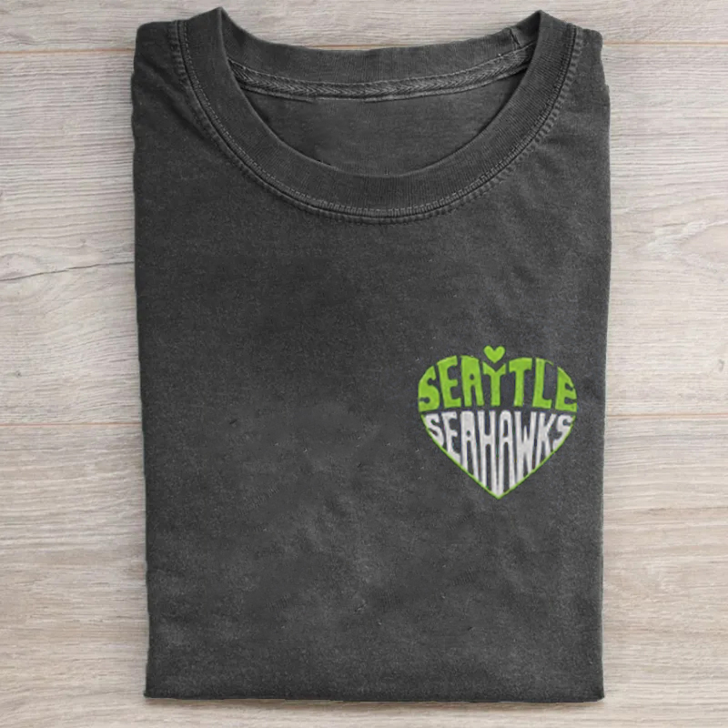 Vintage Seattle Football Graphic Shirt 