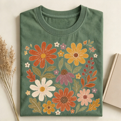 Fall Wildflower Shirt