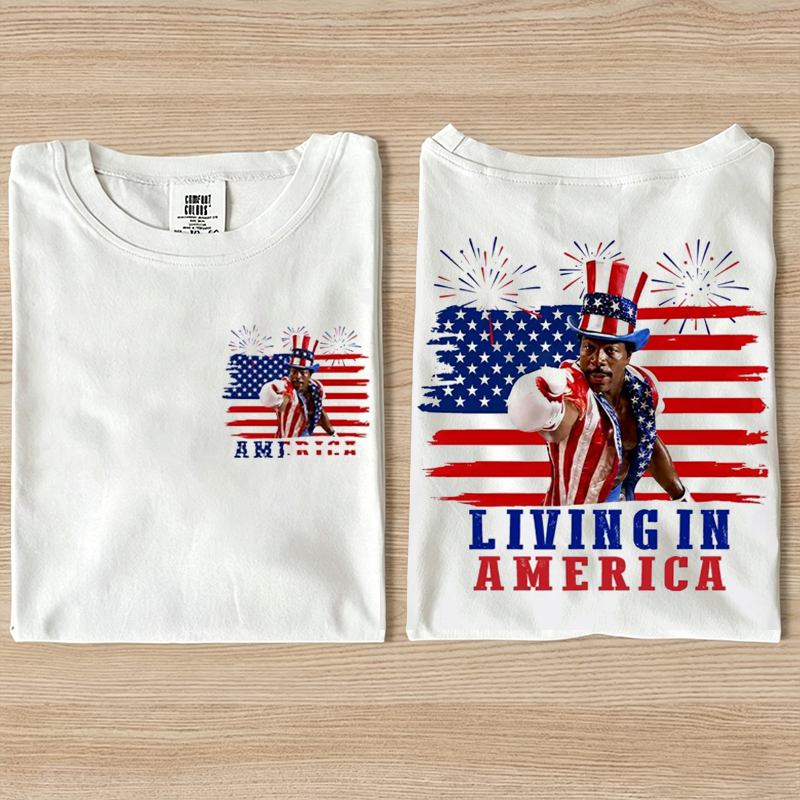 Patriotic Boxing Fourth Of July T-shirt