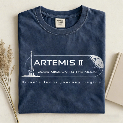 Artemis II Rocket Launch T-Shirt