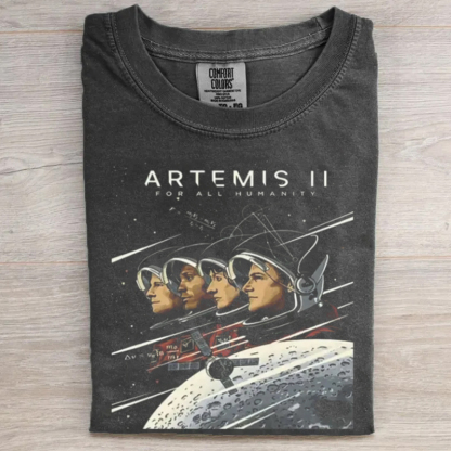 Artemis II 2026 Rocket Launch T-Shirt