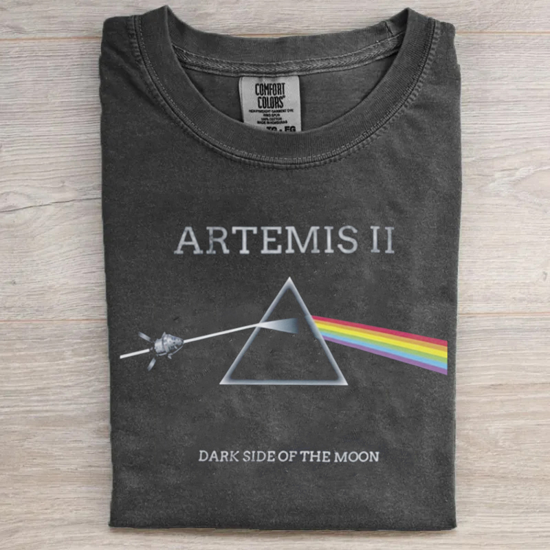 Artemis II Dark Side of the Moon T-shirt