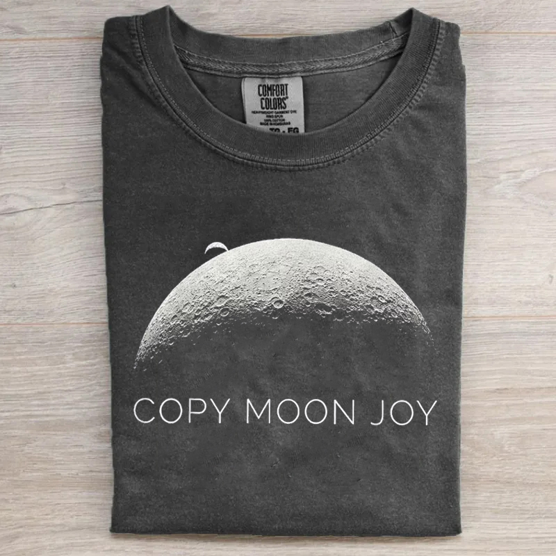 Artemis II Copy Moon Joy Graphic T-shirt