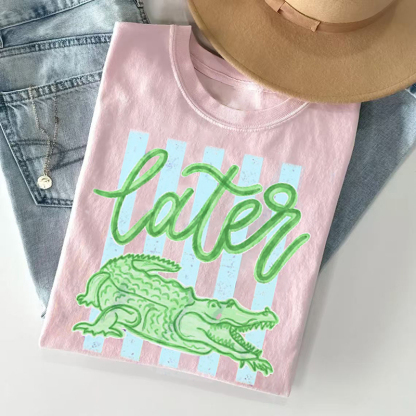 Later Gator Coastal Summer T-shirt