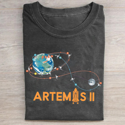Artemis II Back To The Moon T-shirt