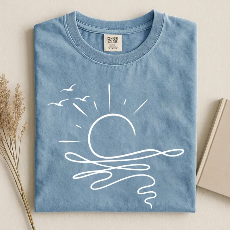 Trendy Beach T-shirt