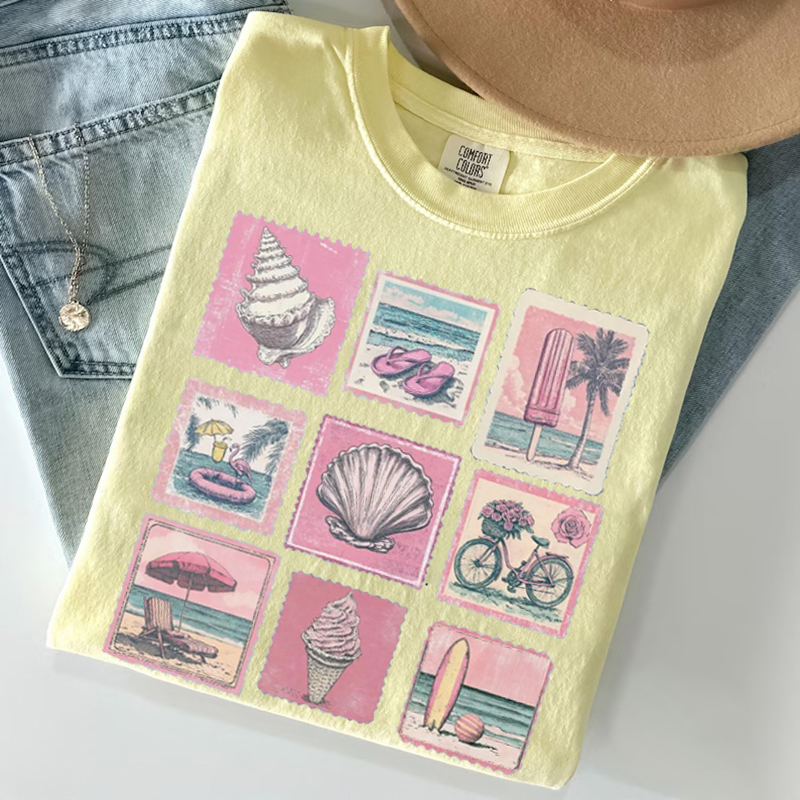 Vintage Beach Summer Vacation T-shirt