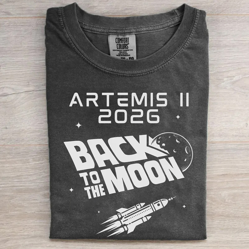 Artemis II 2026 Back to the Moon T-shirt