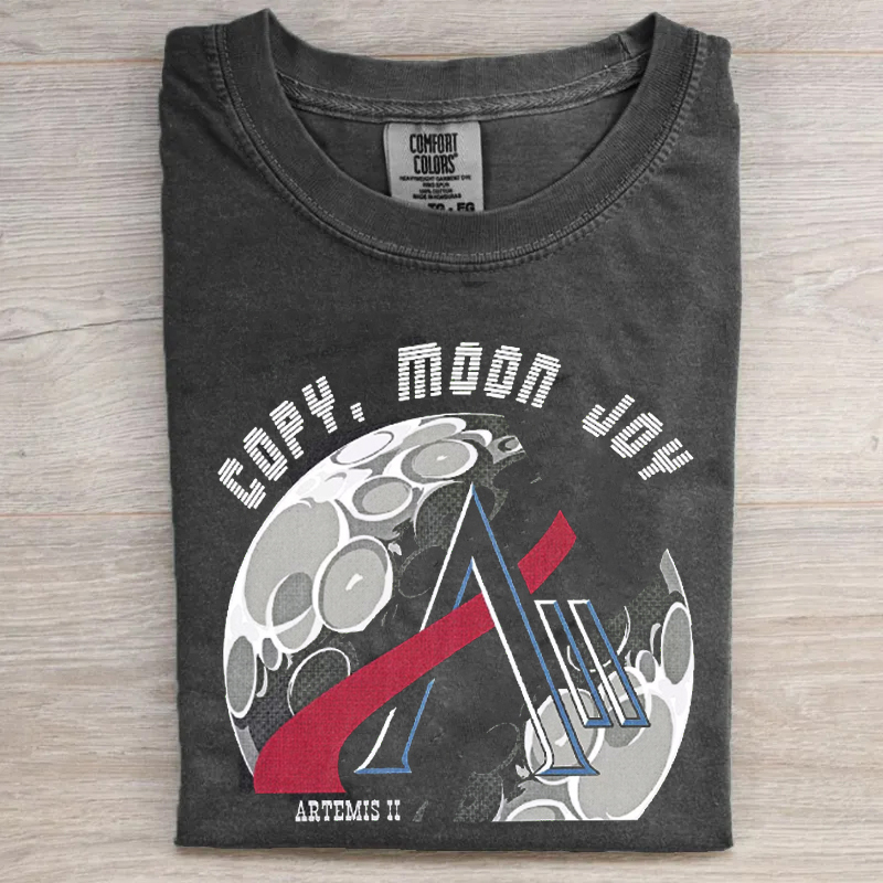 Artemis II Moon Joy Space T-shirt