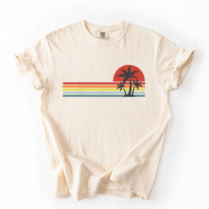 Sunset Palm Tree T-shirt