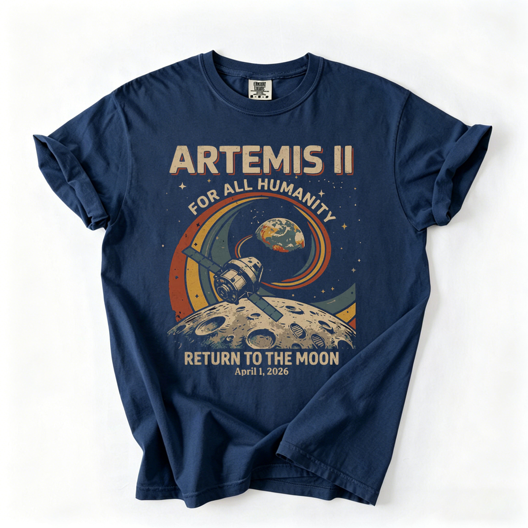 Artemis II Return to the Moon T-shirt