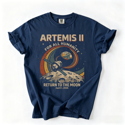 Artemis II Return to the Moon T-shirt