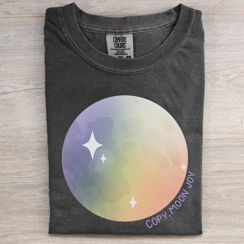 Artemis II Moon Joy Space T-shirt