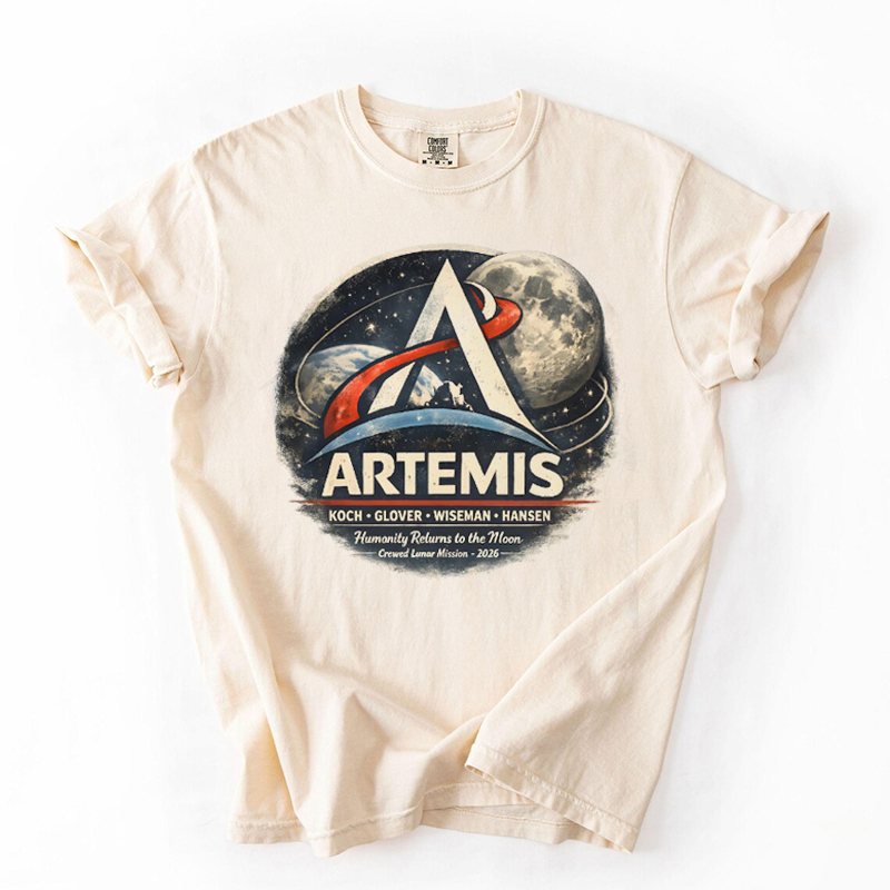 Artemis II Program Comfort Colors T-shirt