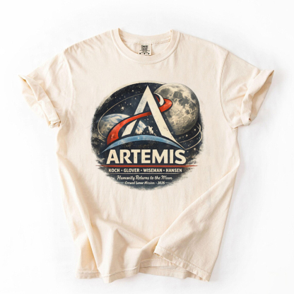 Artemis II Program Comfort Colors T-shirt