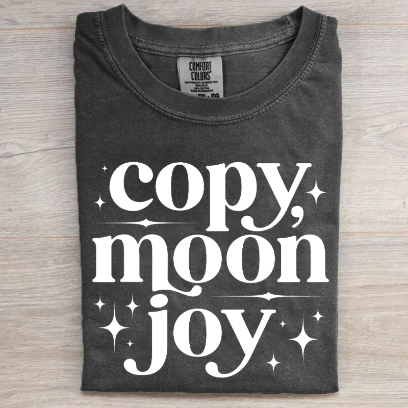 Artemis II Copy Moon Joy T-shirt