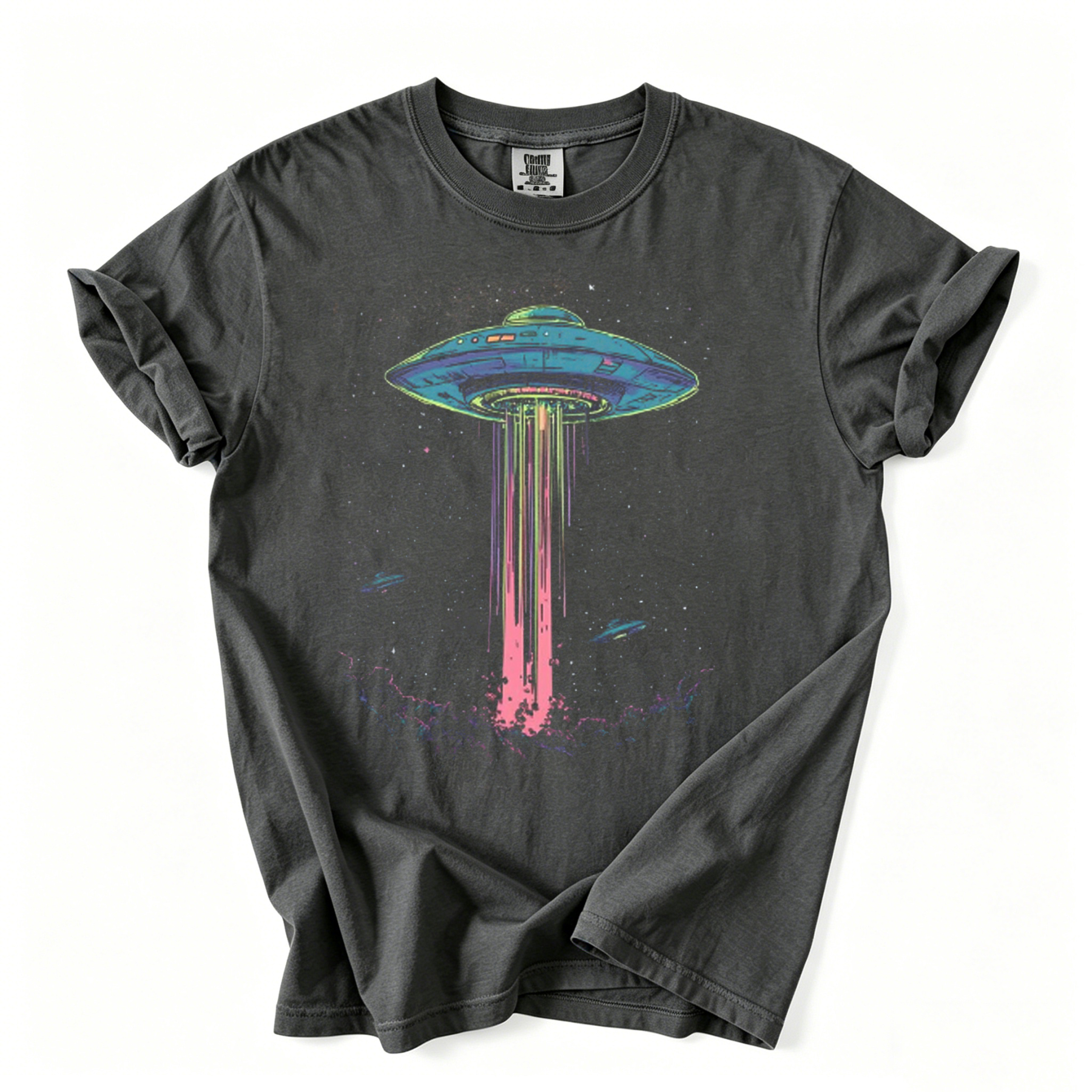 Vintage Alien Graphic T-shirt