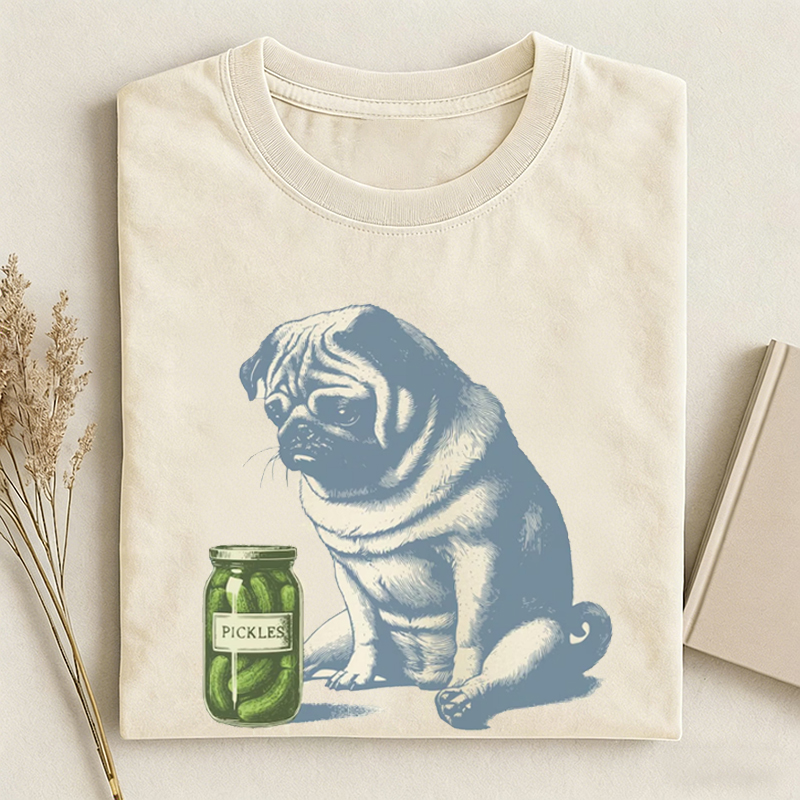Pug Pickles T-shirt