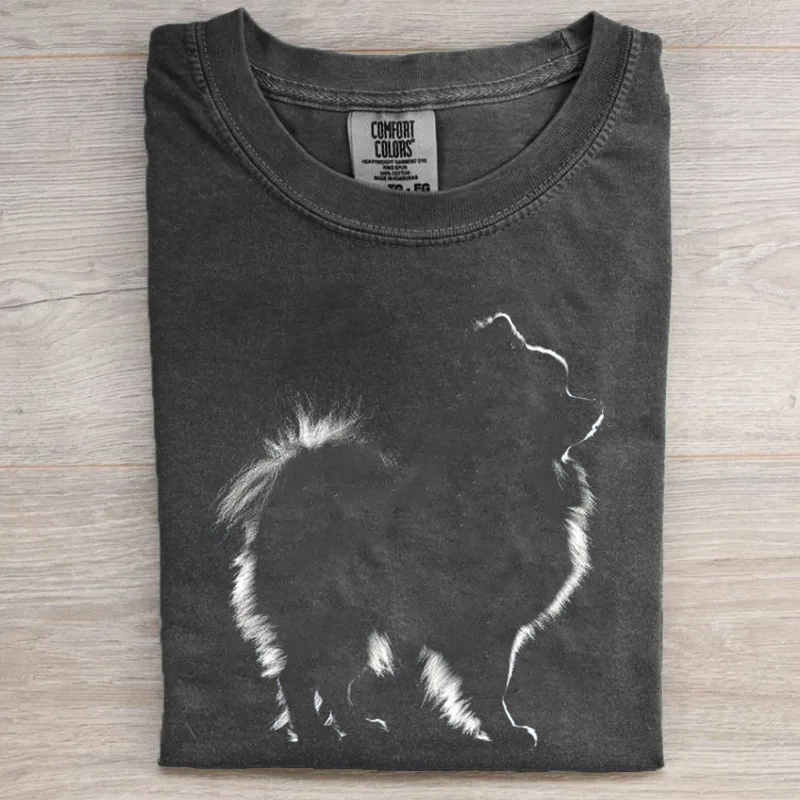 Pomeranian Silhouette T-shirt
