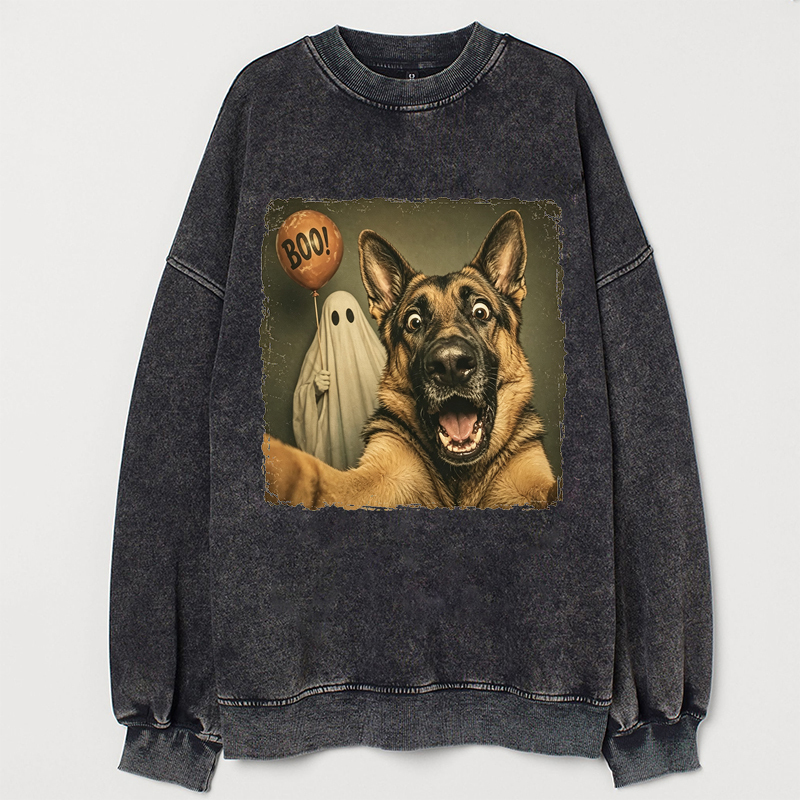 German Shepherd Halloween Sweatshirt