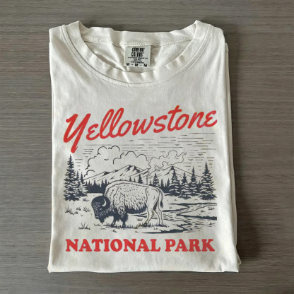 Vintage Bison Graphic T-shirt