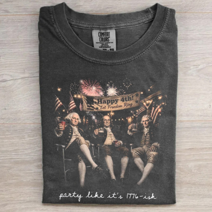 1776 Founding Fathers Party T-shirt