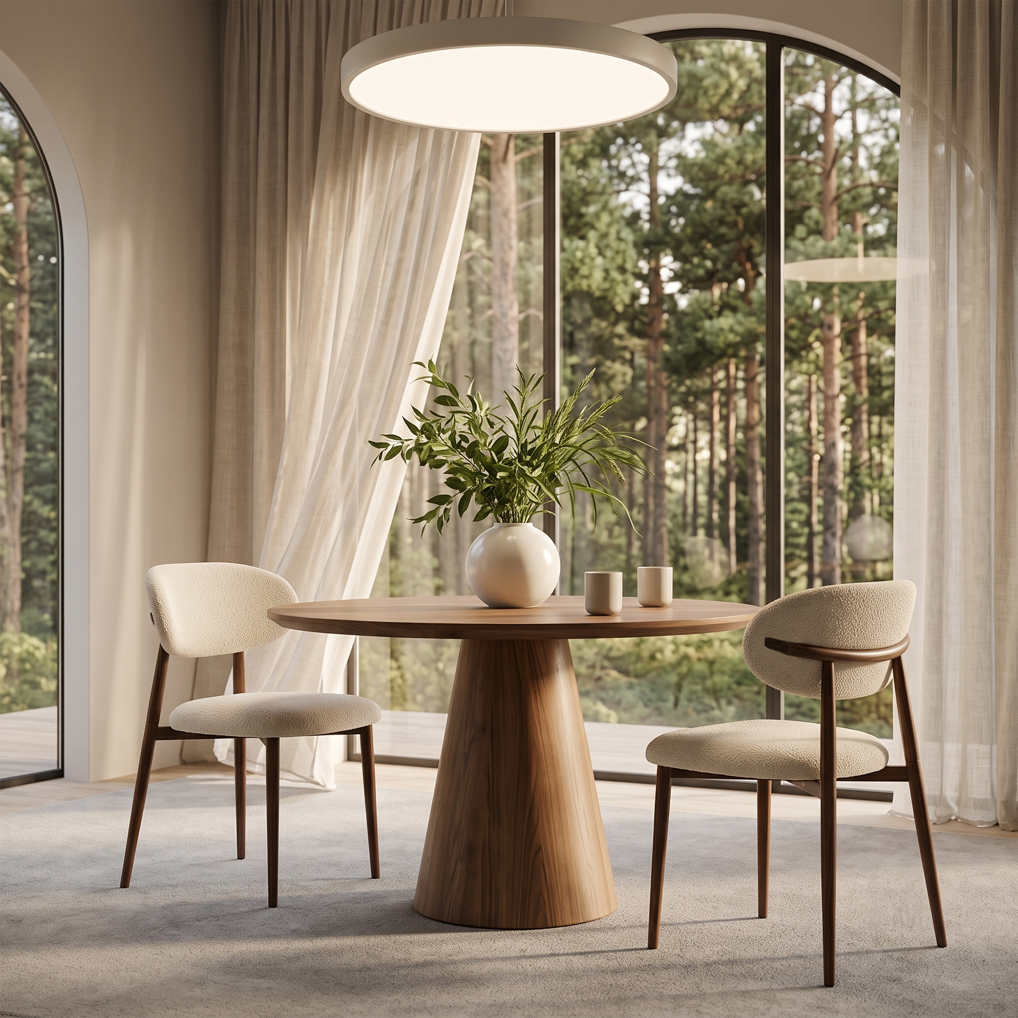 LYKKVØ „Milo“ Polsterstuhl aus der „Amara“ Kollektion — Ergonomischer Design-Esszimmerstuhl