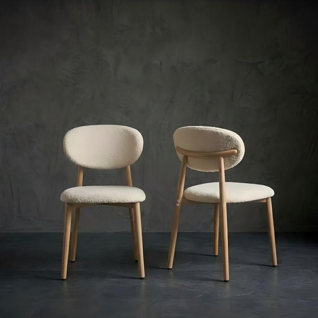 LYKKVØ „Milo“ Polsterstuhl aus der „Amara“ Kollektion — Ergonomischer Design-Esszimmerstuhl
