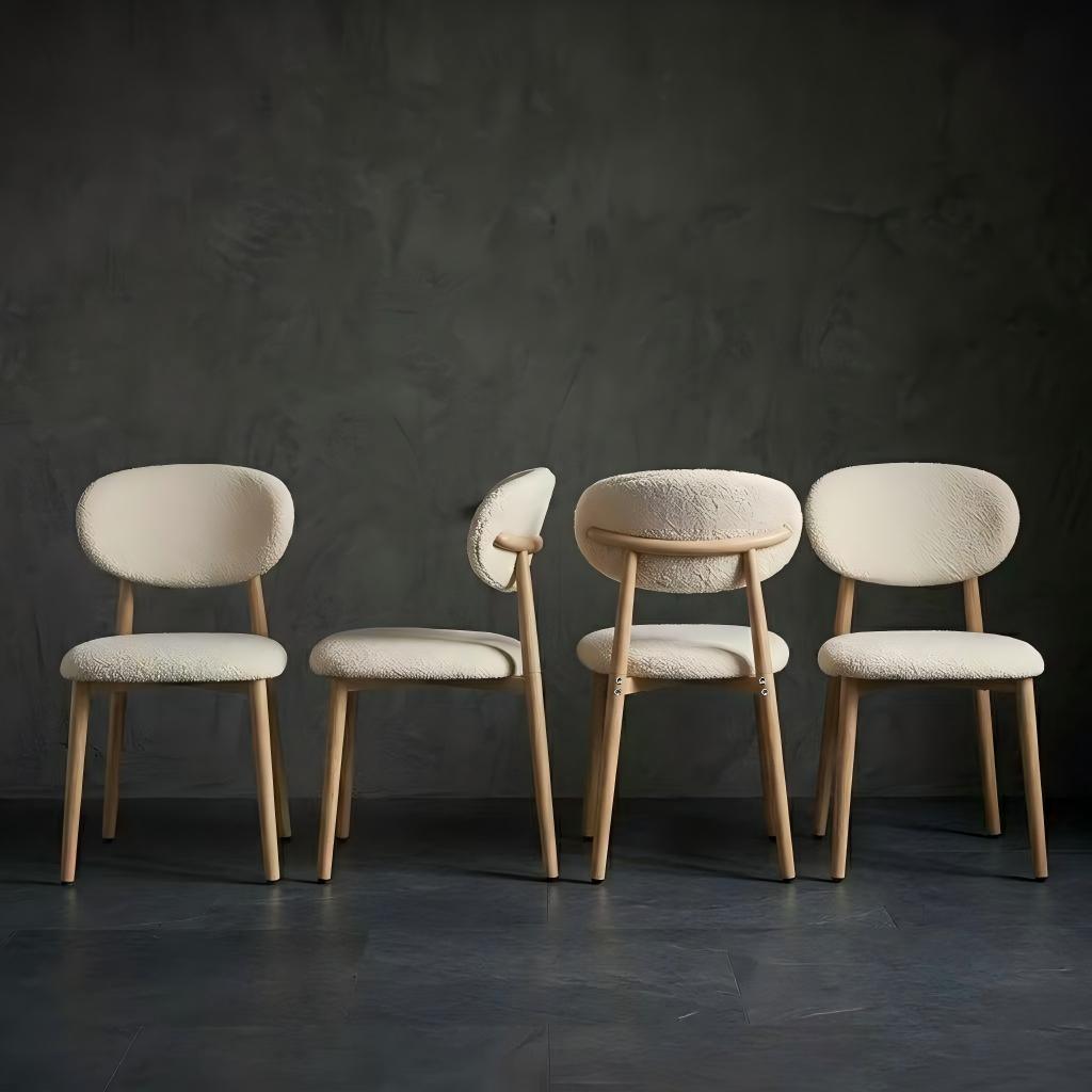 LYKKVØ „Milo“ Polsterstuhl aus der „Amara“ Kollektion — Ergonomischer Design-Esszimmerstuhl
