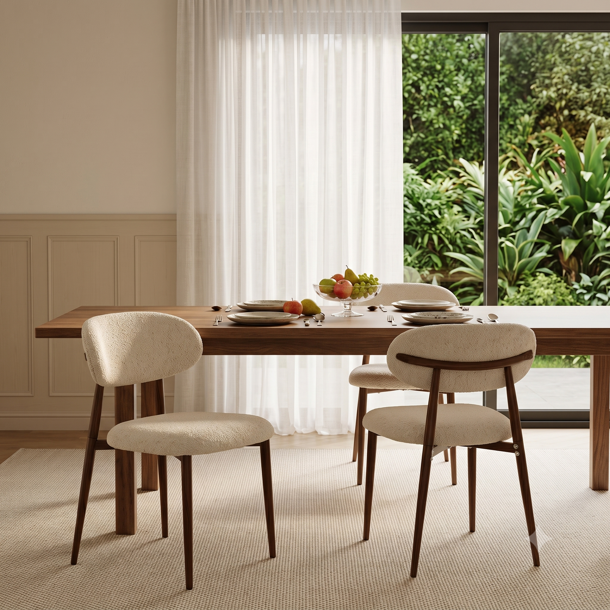LYKKVØ „Milo“ Polsterstuhl aus der „Amara“ Kollektion — Ergonomischer Design-Esszimmerstuhl