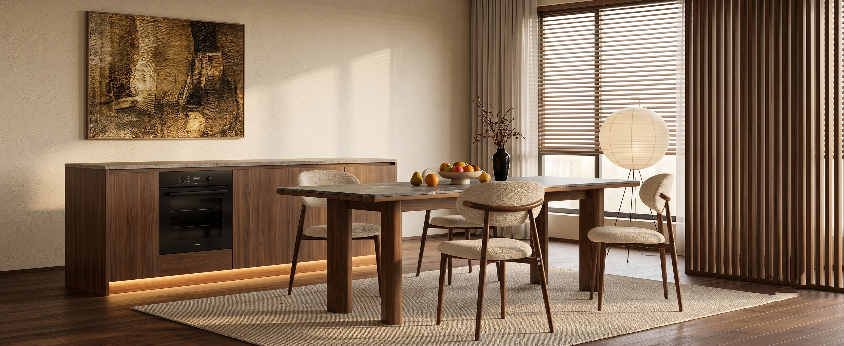 LYKKVØ „Milo“ Polsterstuhl aus der „Amara“ Kollektion — Ergonomischer Design-Esszimmerstuhl