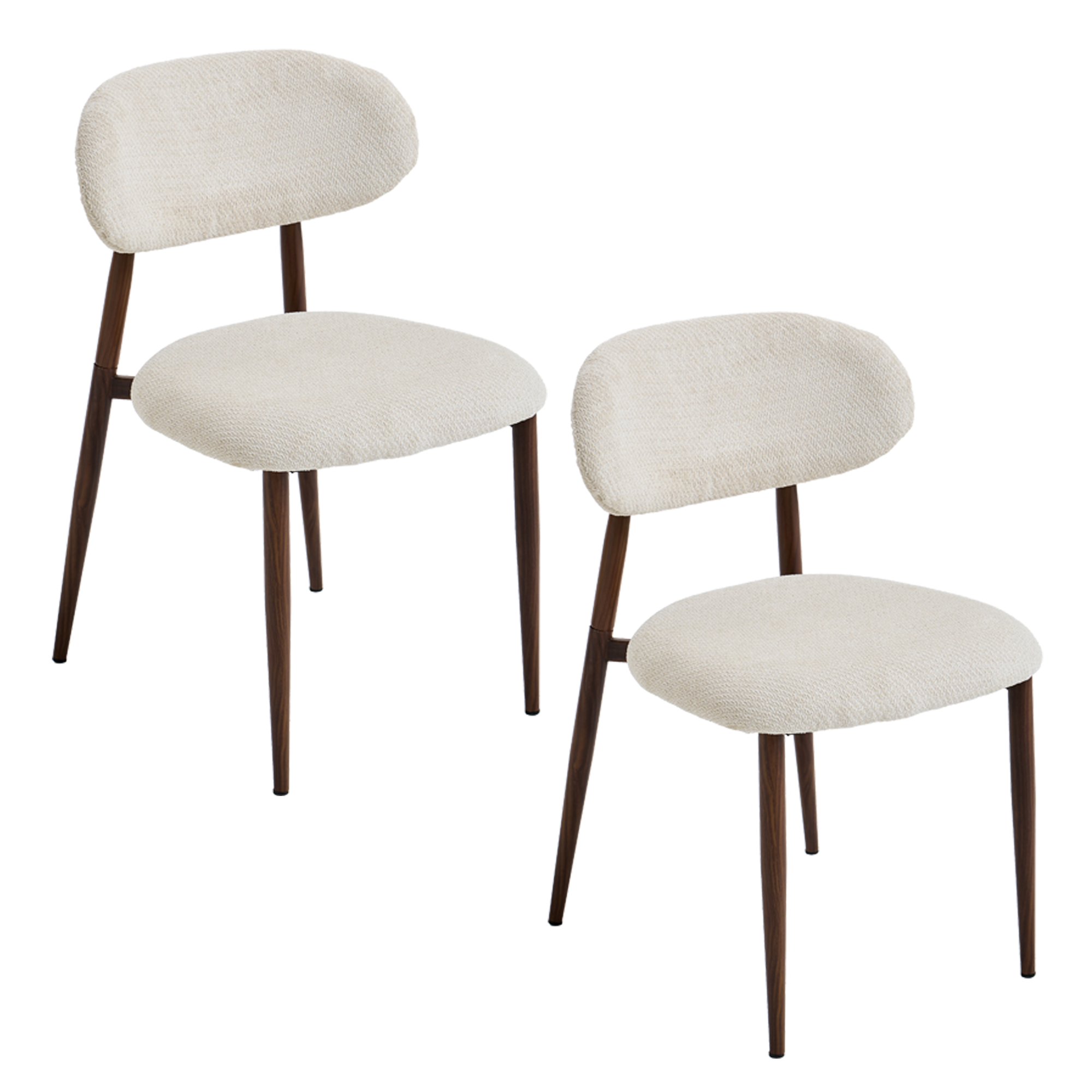 LYKKVØ „Milo“ Polsterstuhl aus der „Amara“ Kollektion — Ergonomischer Design-Esszimmerstuhl