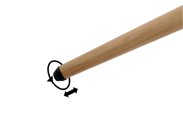 LYKKVØ Design-Polsterstuhl Set (2 Stück) – Ergonomischer Komfort in Beige mit Walnuss-Optik