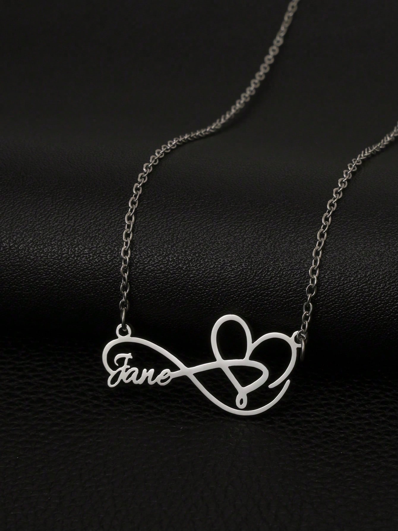 Charming Golden Heart Personalized Custom Name Necklace Fashion Jewelry Gift
