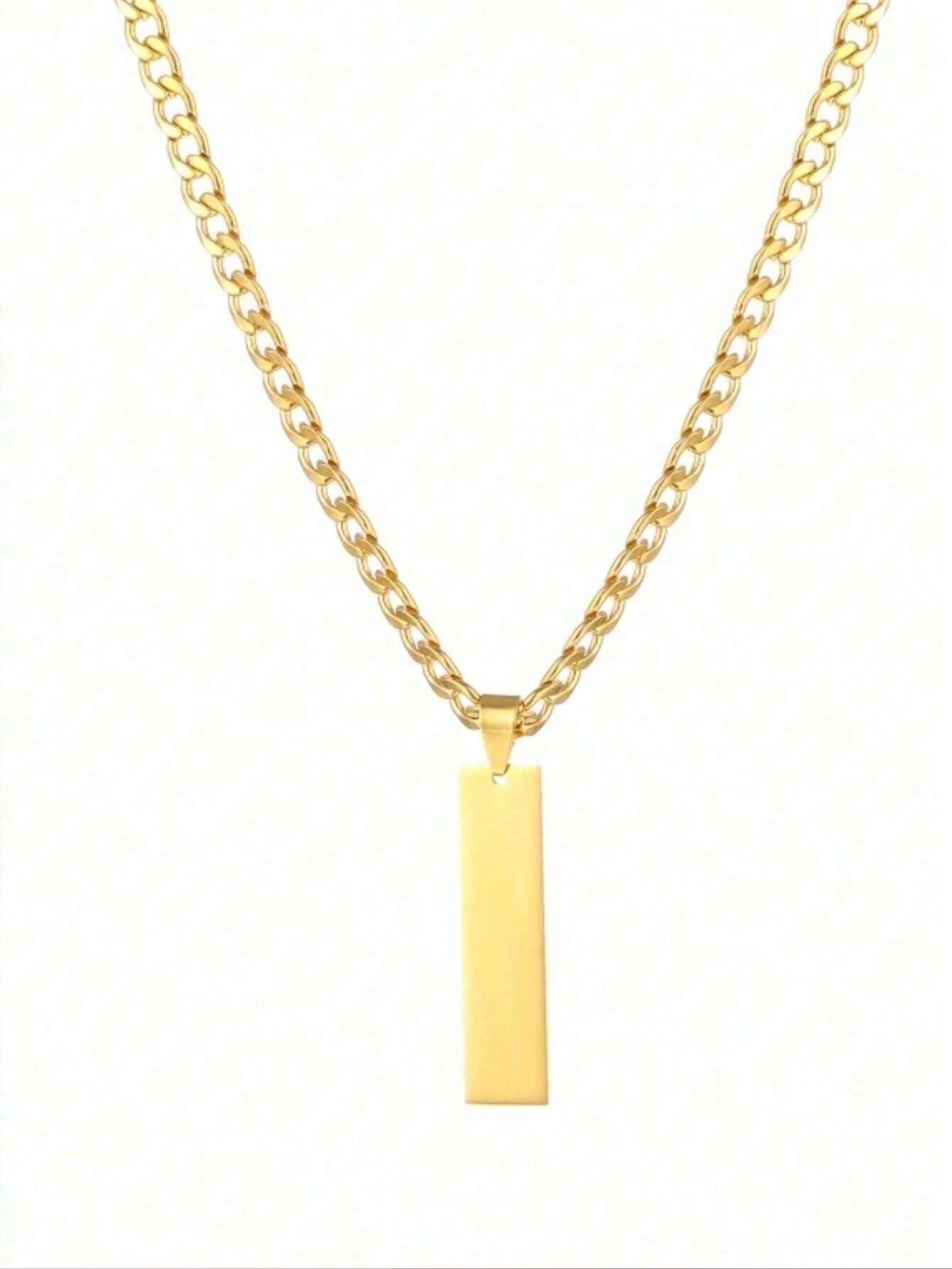 Custom Engraved Name Necklace & Bracelet Set,10mm Stainless Steel Cuban Chain Jewelry Gift