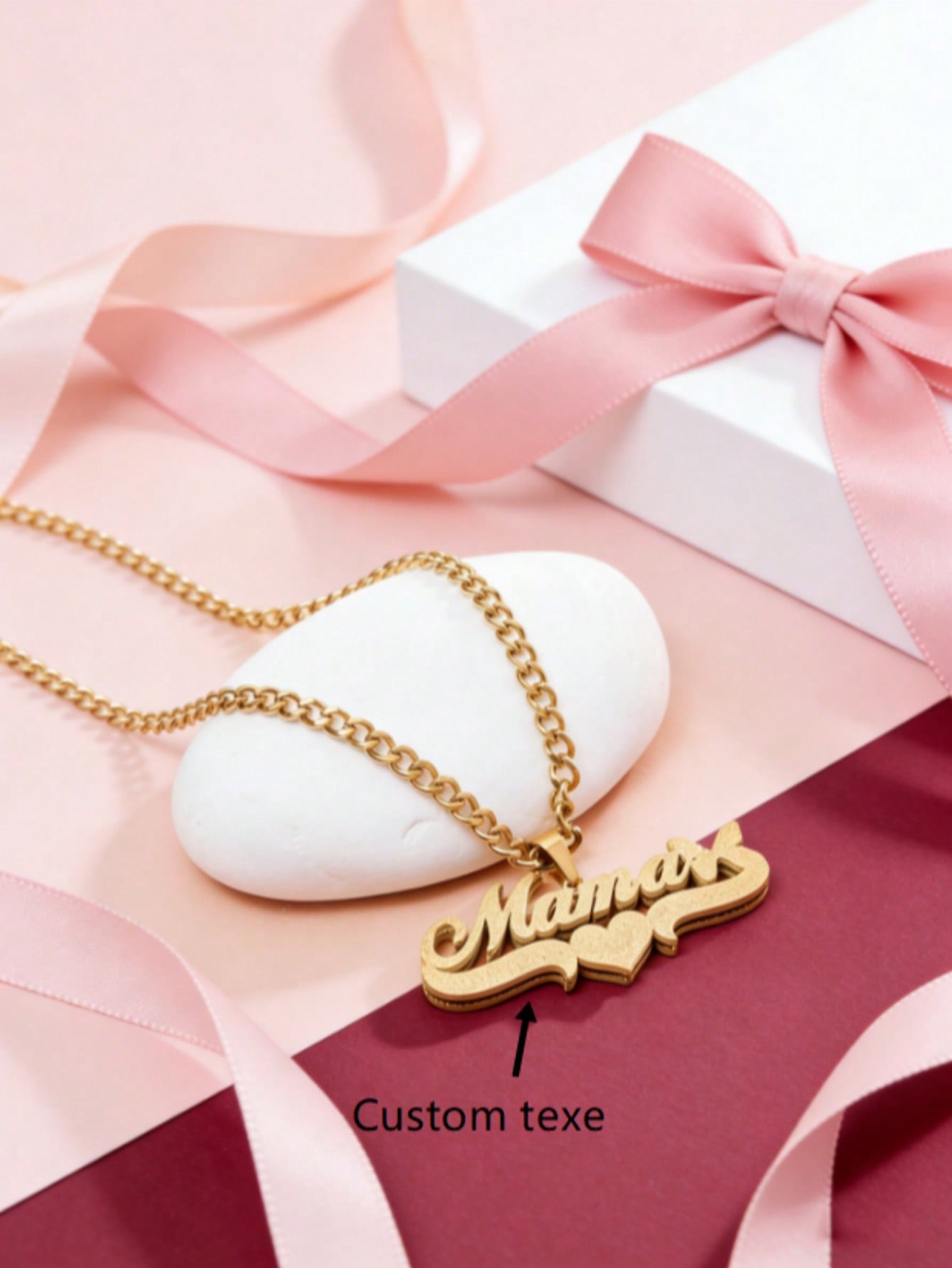 Matte Stainless Steel Necklace