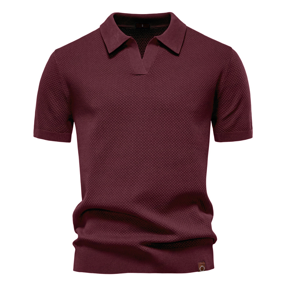 Premium Textured Polo Shirt