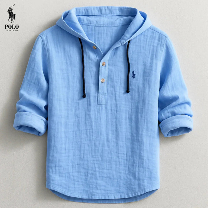 Ralph Lauren | CAMICIA DI LUSSO CON CAPPUCCIO