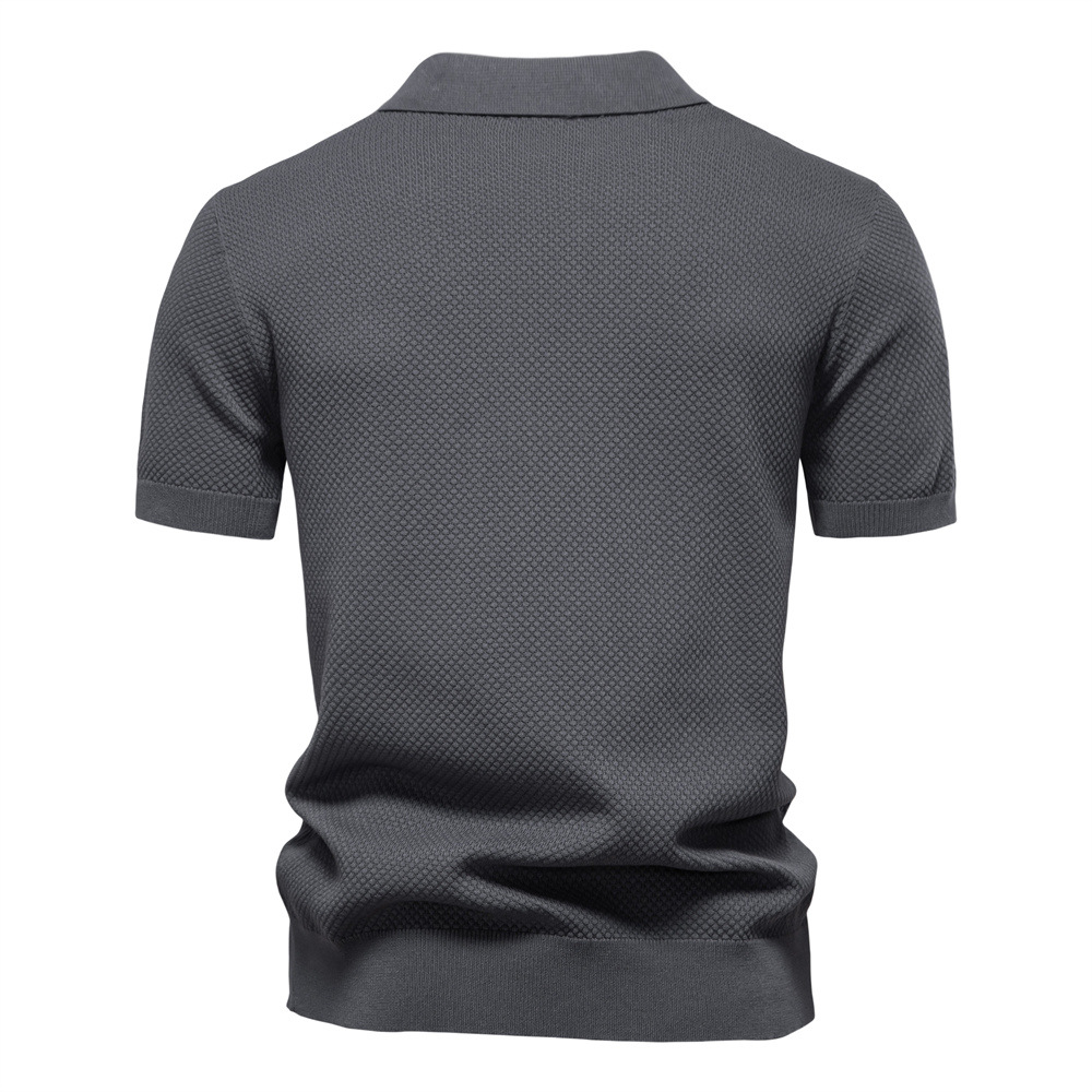 Premium Textured Polo Shirt
